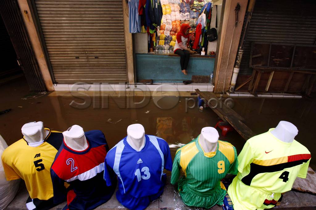 Pasar Cipulir banjir