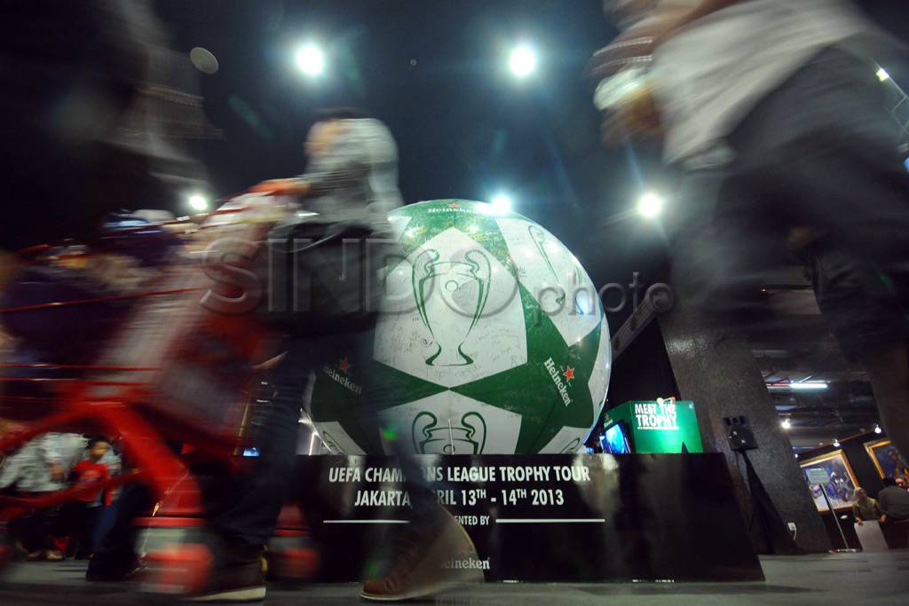 Kedatangan trofi Champions