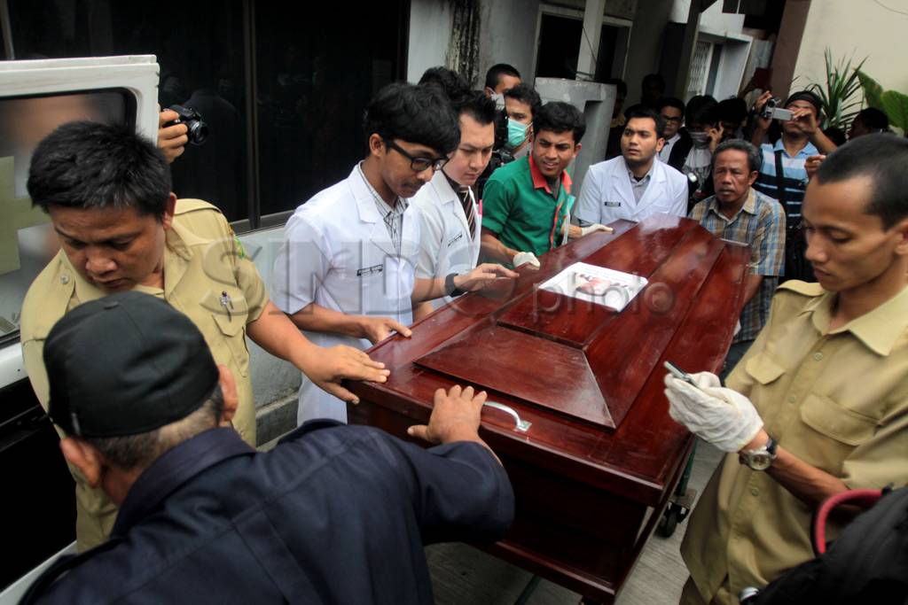 Jenazah bentrokan Rudenim