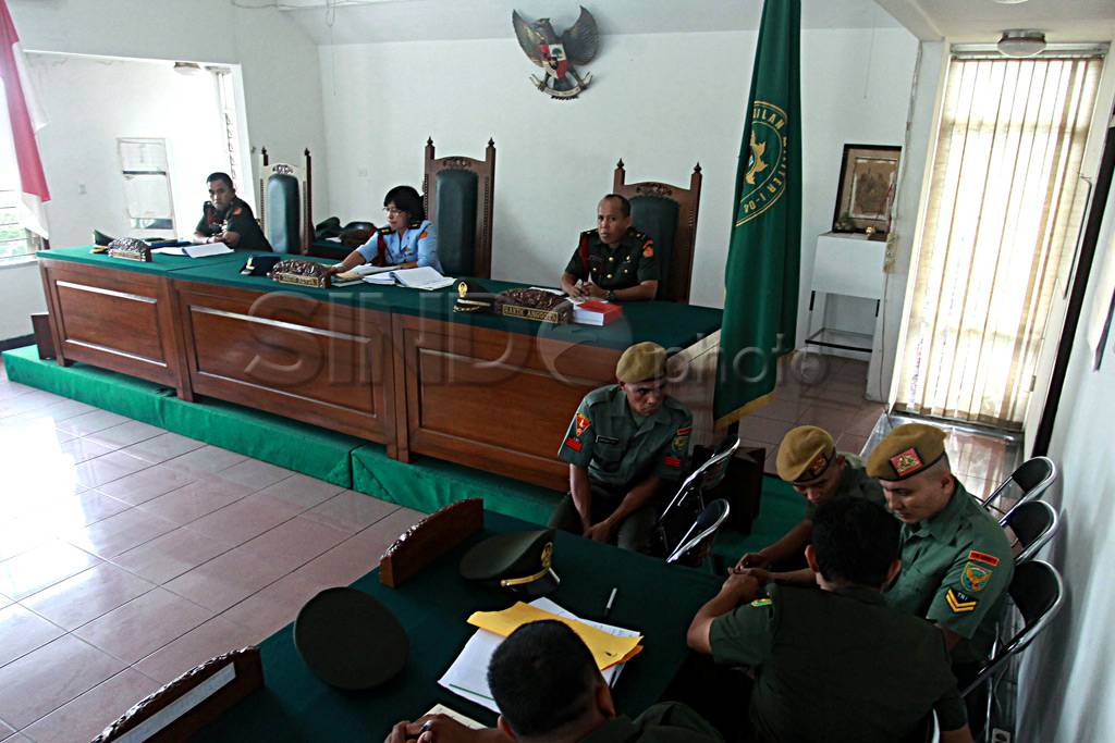 Sidang perdana penyerangan...