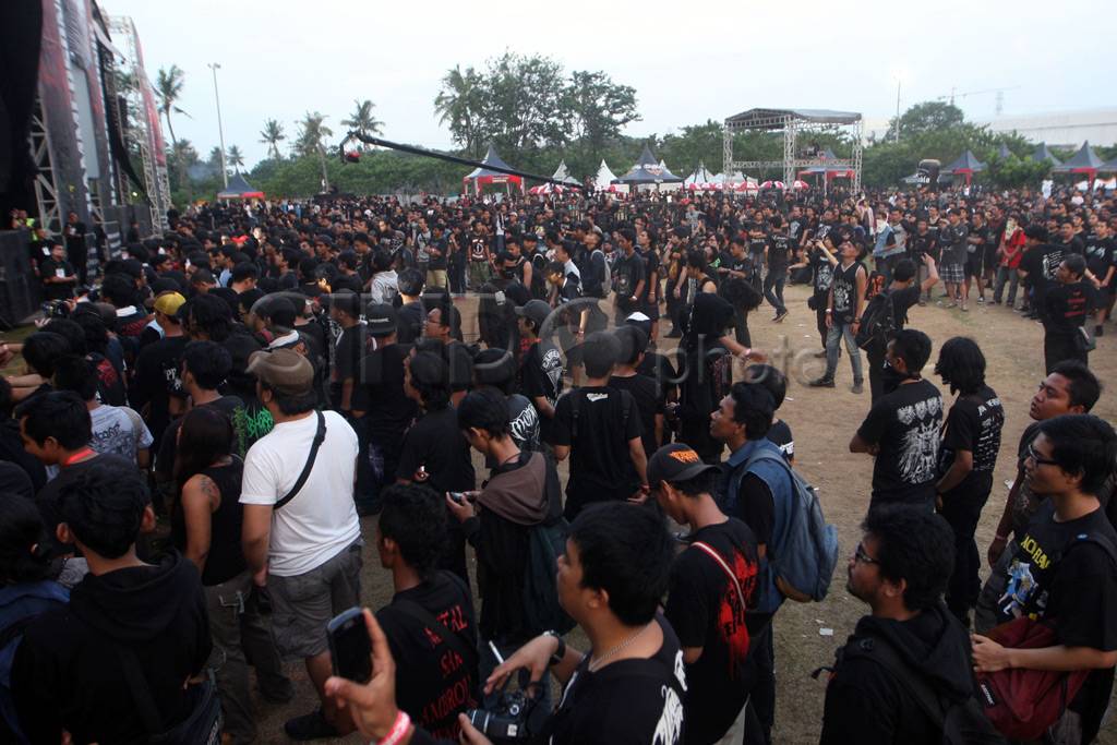 Pesta musik cadas Hammersonic...