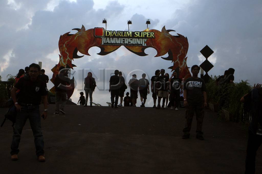 Pesta musik cadas Hammersonic...