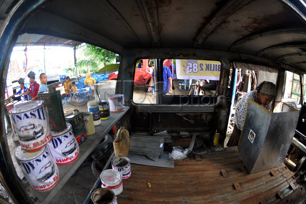 TPS bengkel Pilgub Jateng