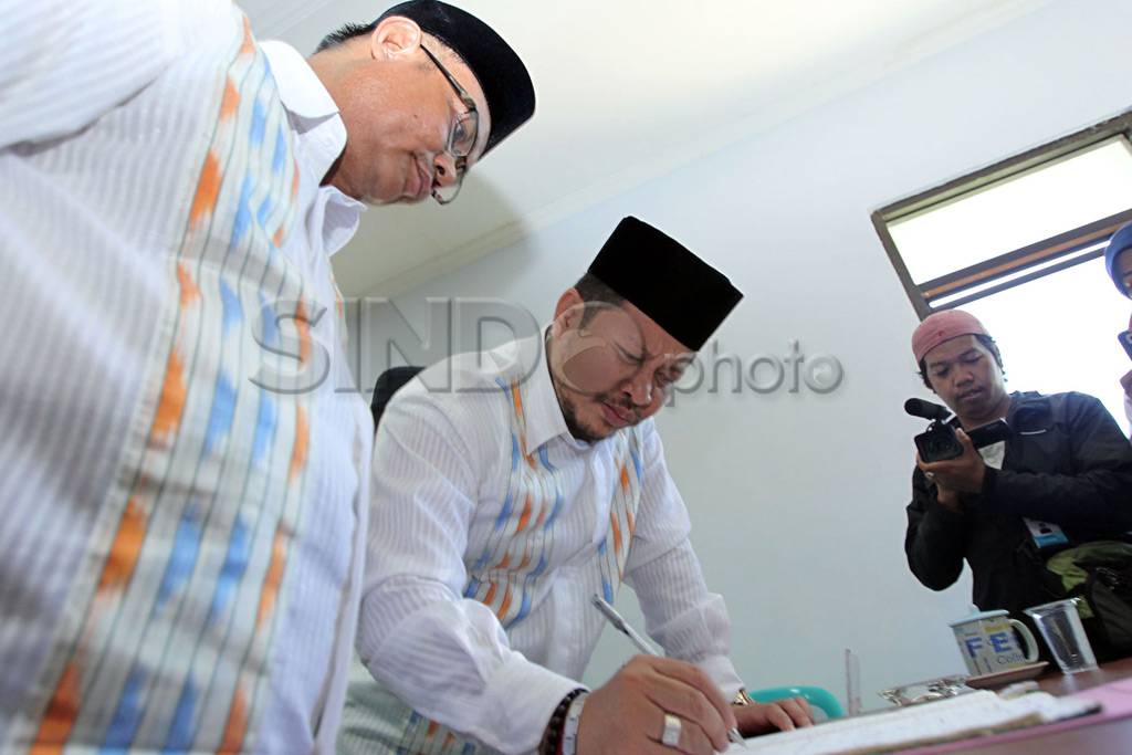 Pendaftaran calon walikota...