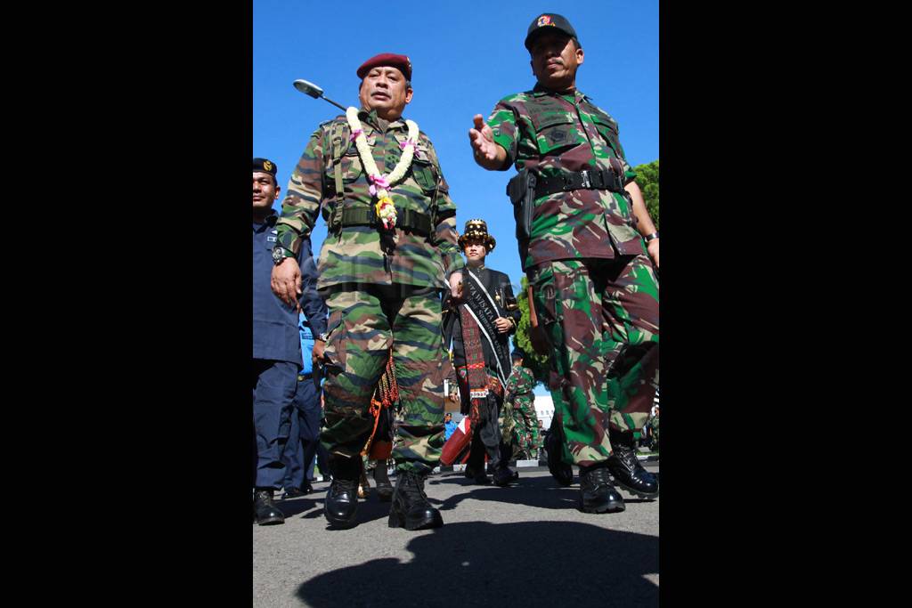 TNI dan ATM latihan...