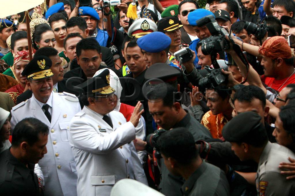 Ahmad Heryawan dan Deddy...
