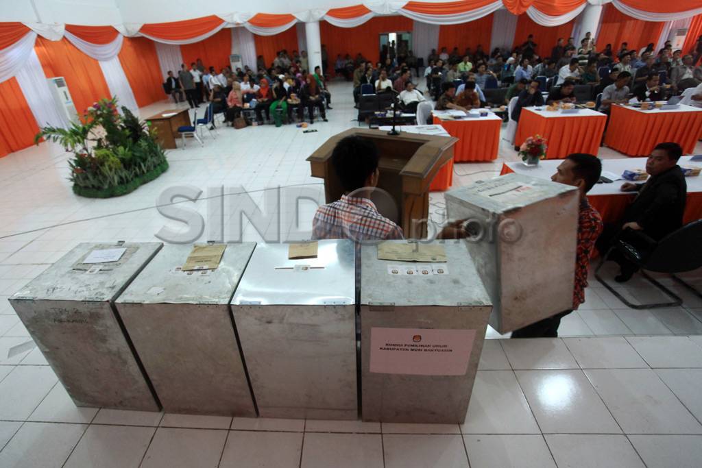 Hasil rekapitulasi Pilgub...