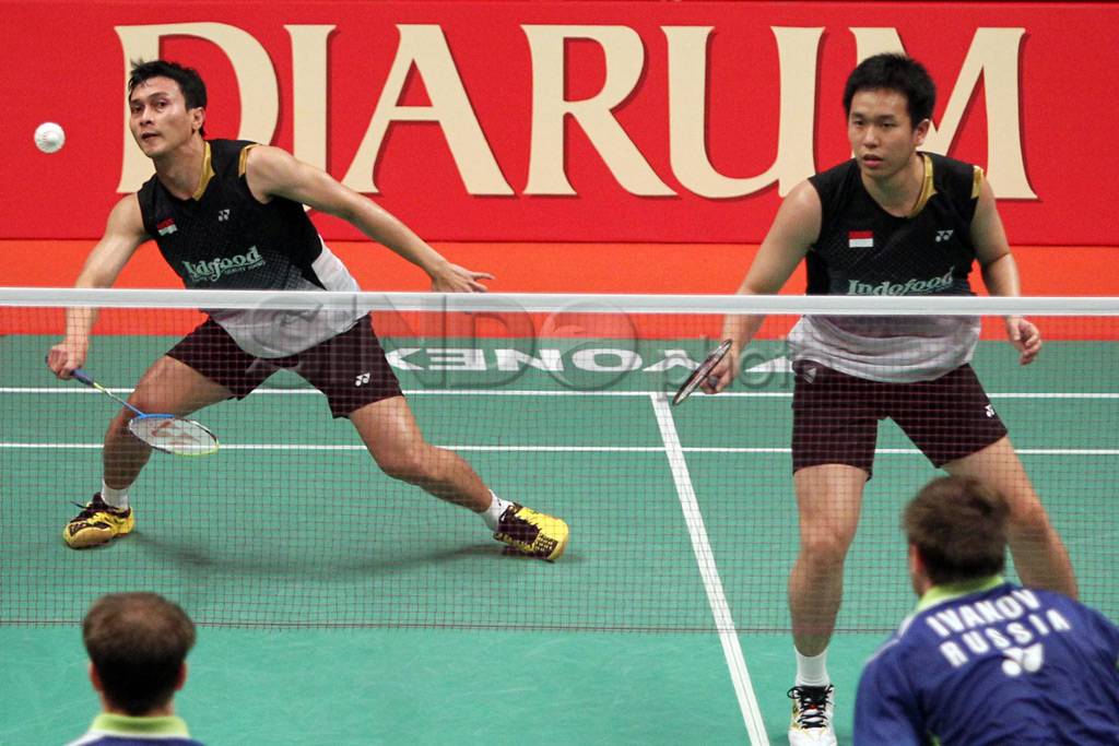 Ganda Ahsan/Hendra jaga...