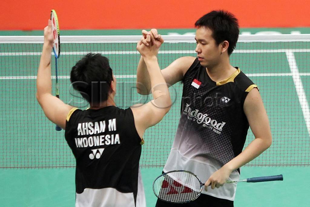 Ganda Ahsan/Hendra jaga...