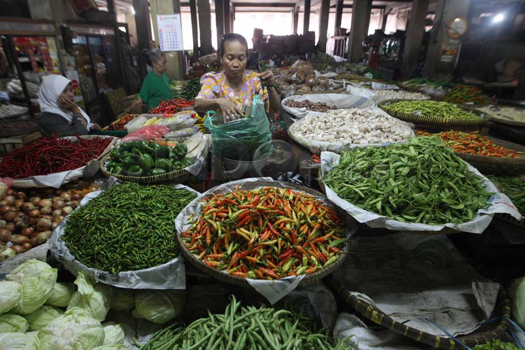 Harga sayur naik di...