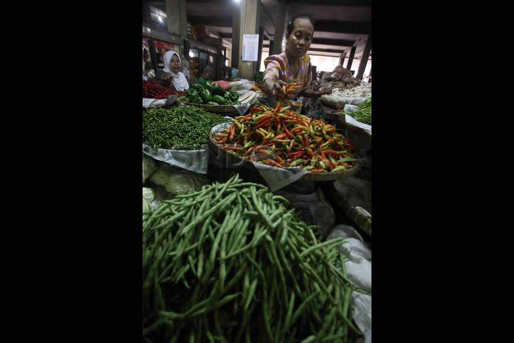 Harga sayur naik di...