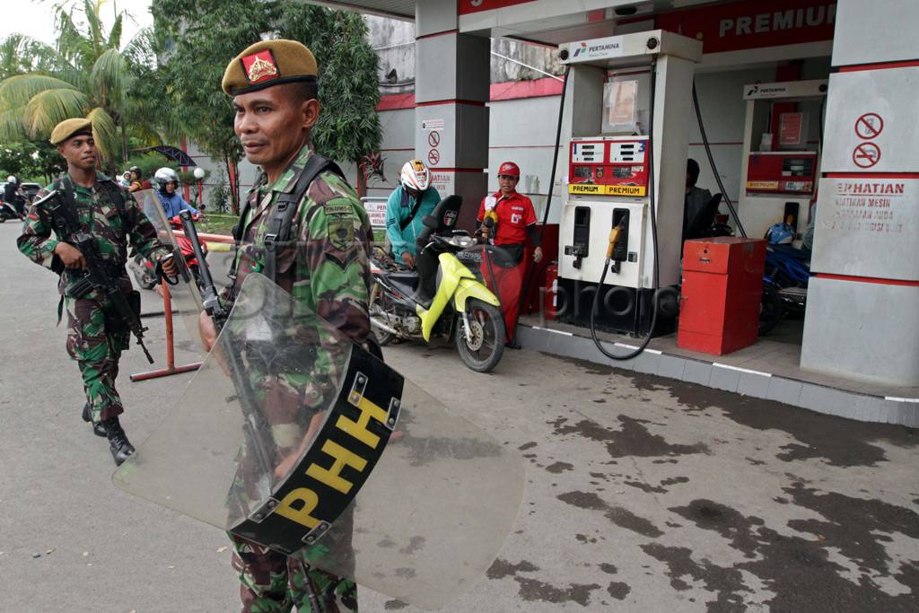 TNI diturunkan jaga...