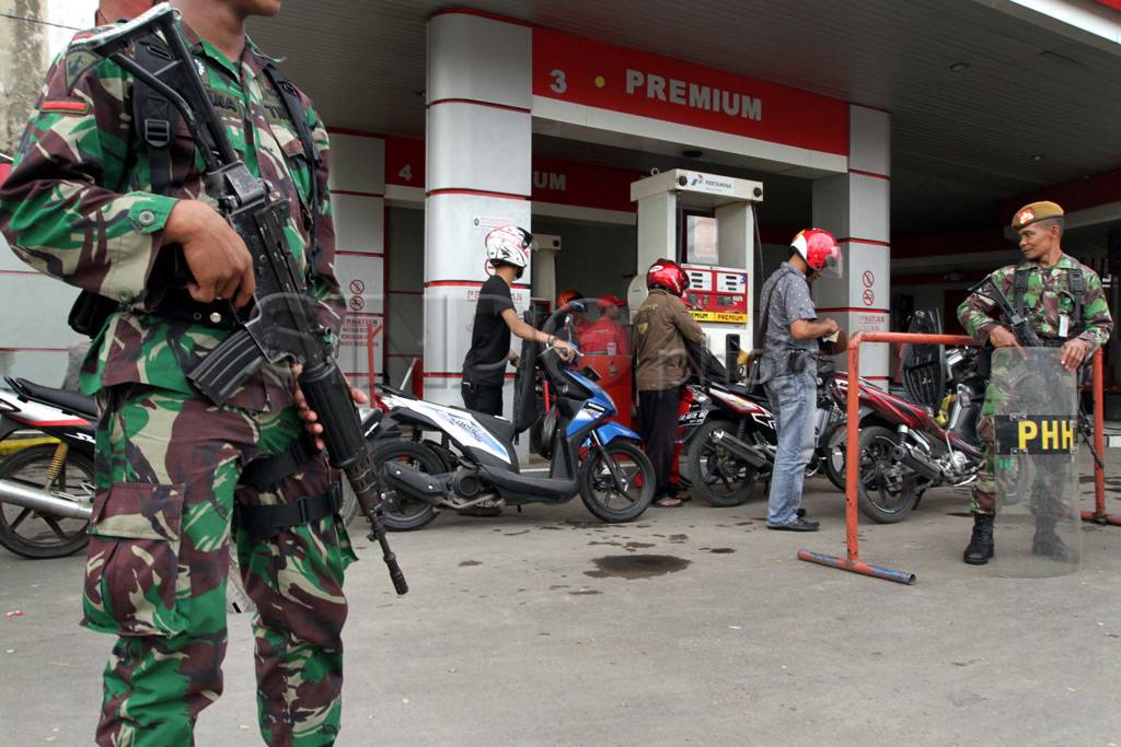 TNI diturunkan jaga...