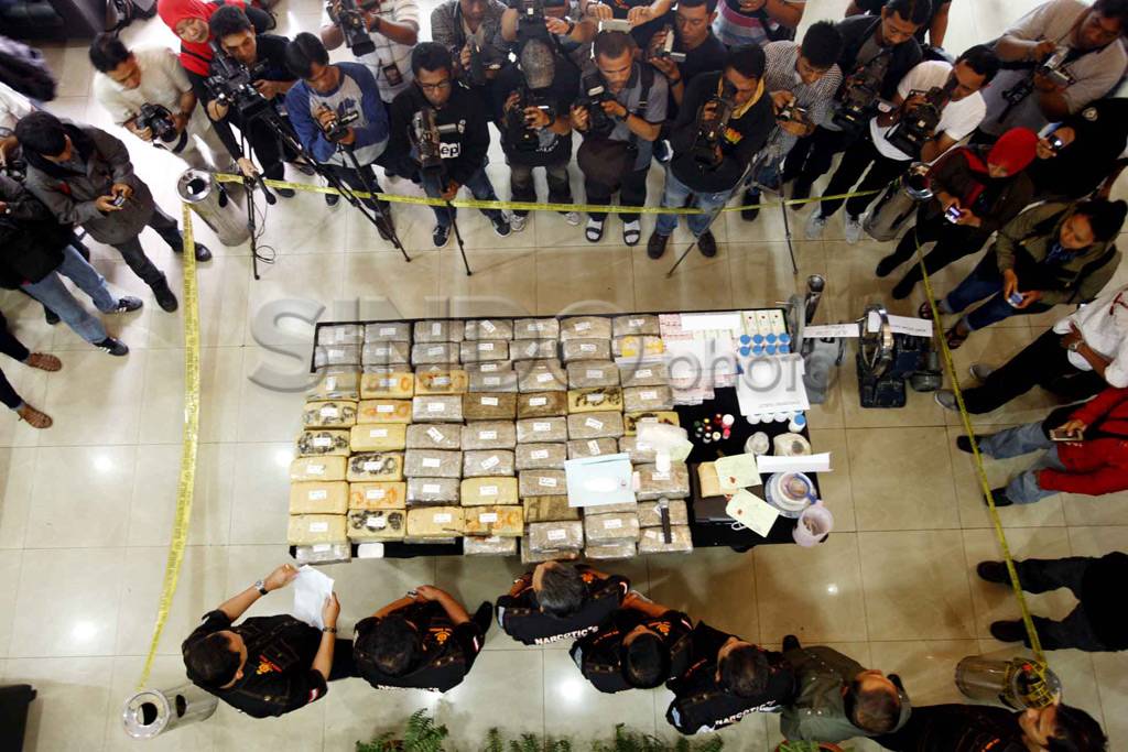Barang bukti sindikat...