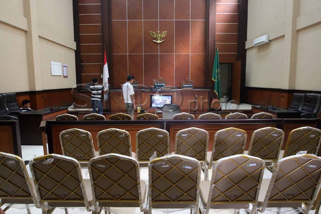 Persiapan sidang kasus...
