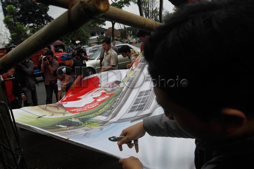 Masa tenang, relawan...