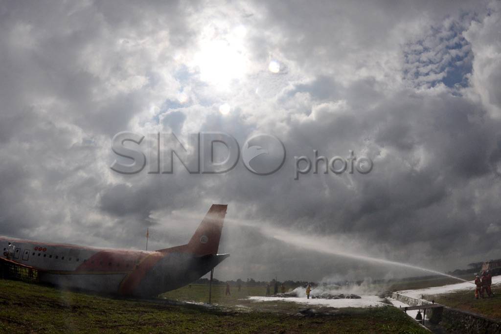 Bengawan Air mendarat...