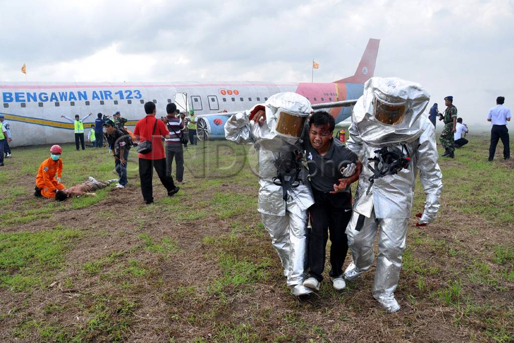 Bengawan Air mendarat...