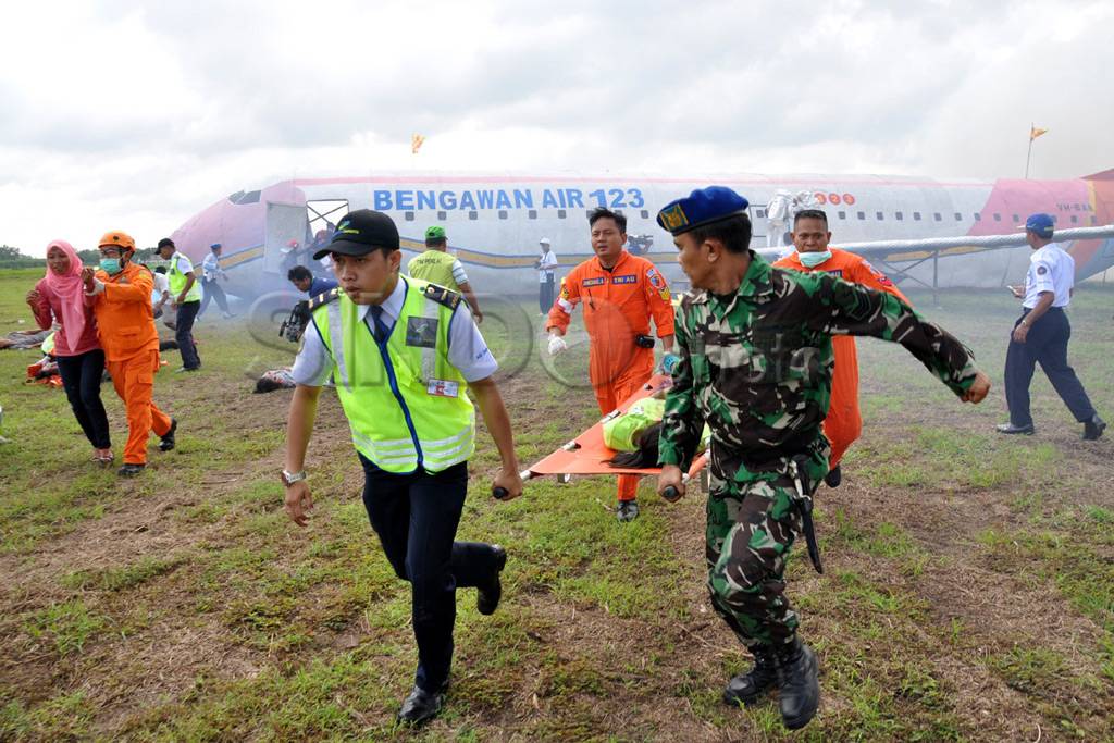 Bengawan Air mendarat...