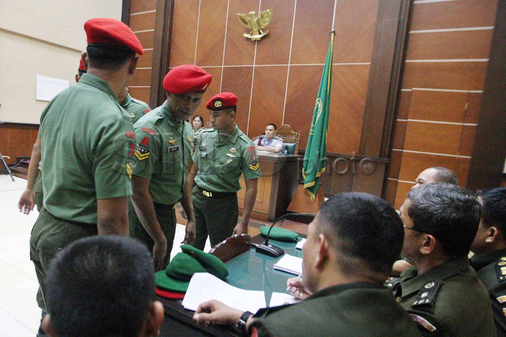 Kasus Cebongan, sidang...