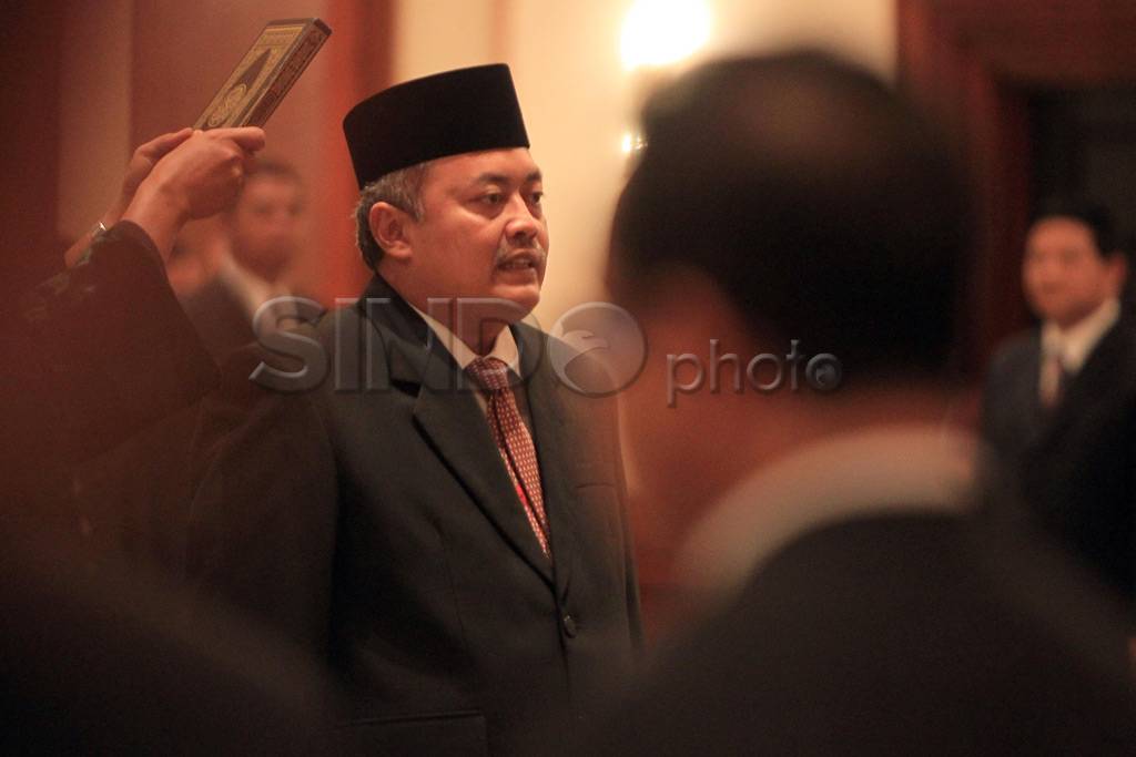 Pelantikan Sekjen Bawaslu