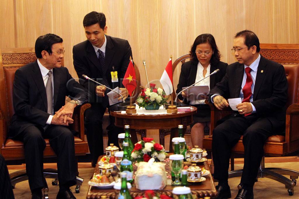 Presiden Vietnam kunjungi...