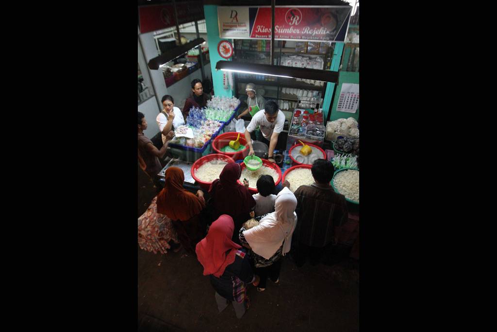 Pedagang Kolang-kaling...
