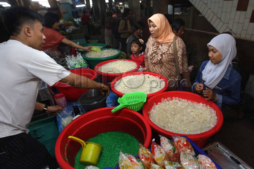 Pedagang Kolang-kaling...