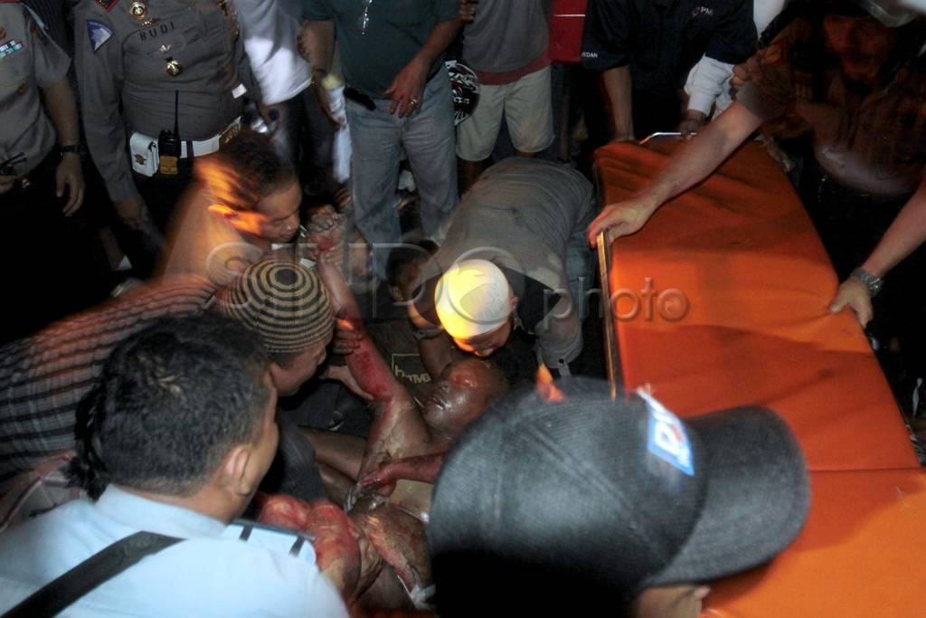 Korban kebakaran Lapas...
