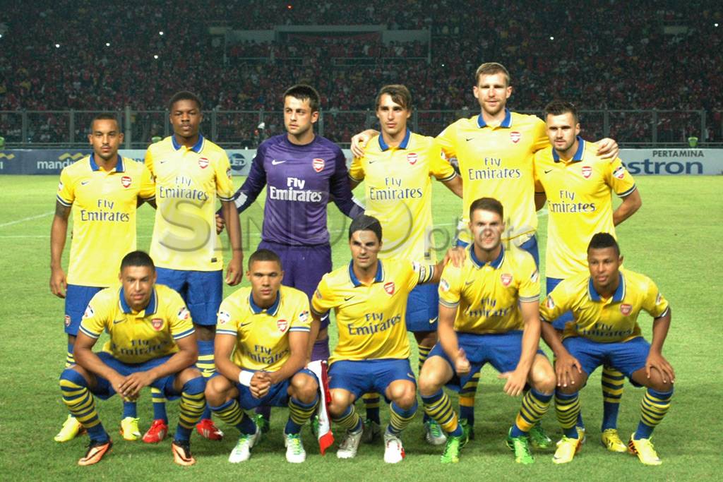 Arsenal kalahkan Indonesia...