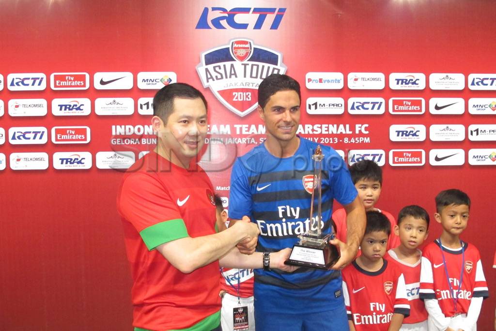 Arsenal kalahkan Indonesia...