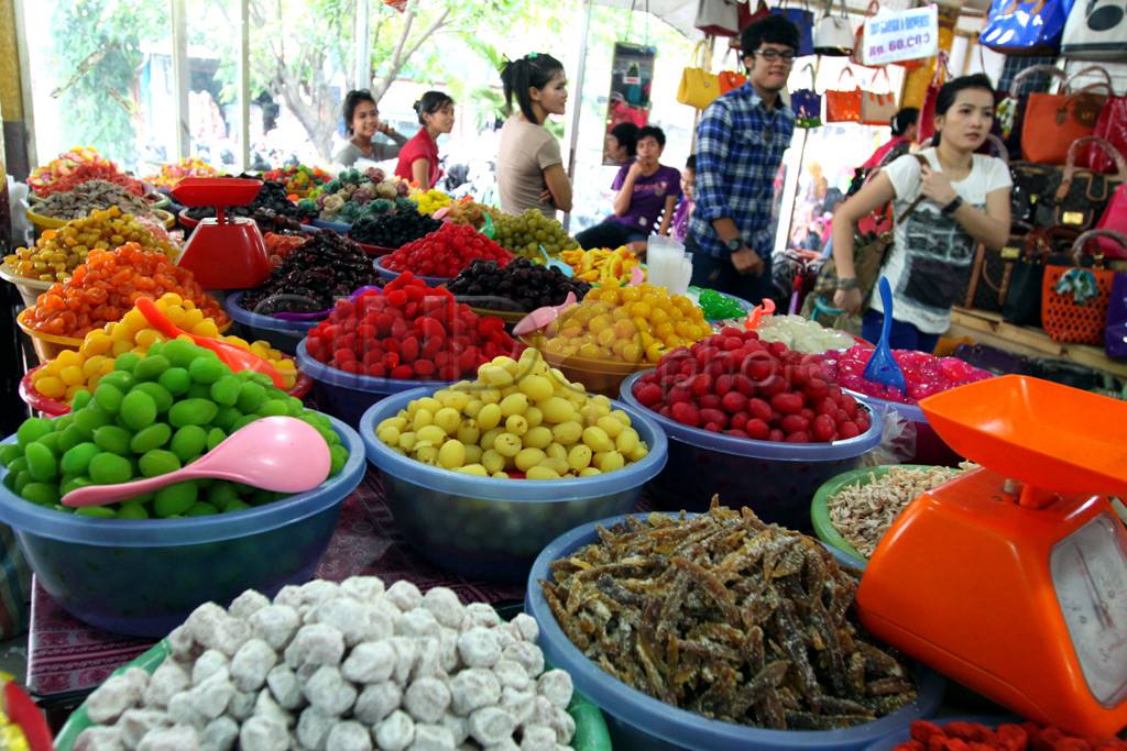 Warna warni manisan...