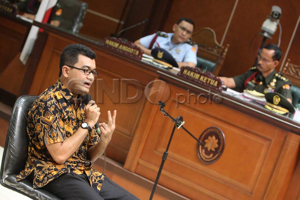 Keterangan saksi ahli...