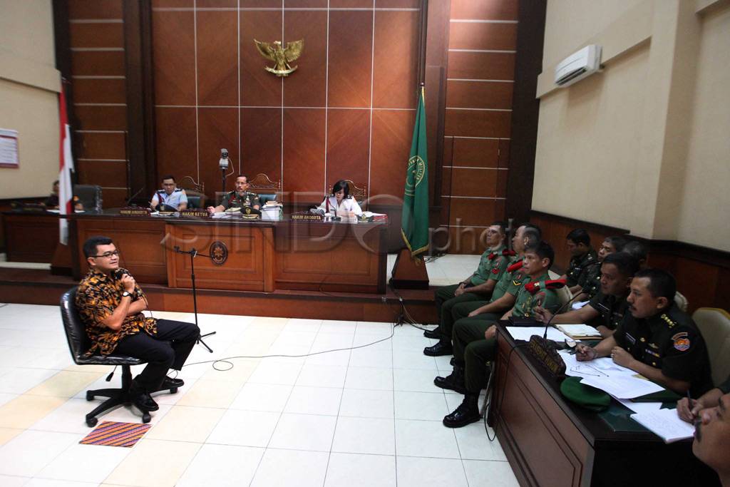 Keterangan saksi ahli...