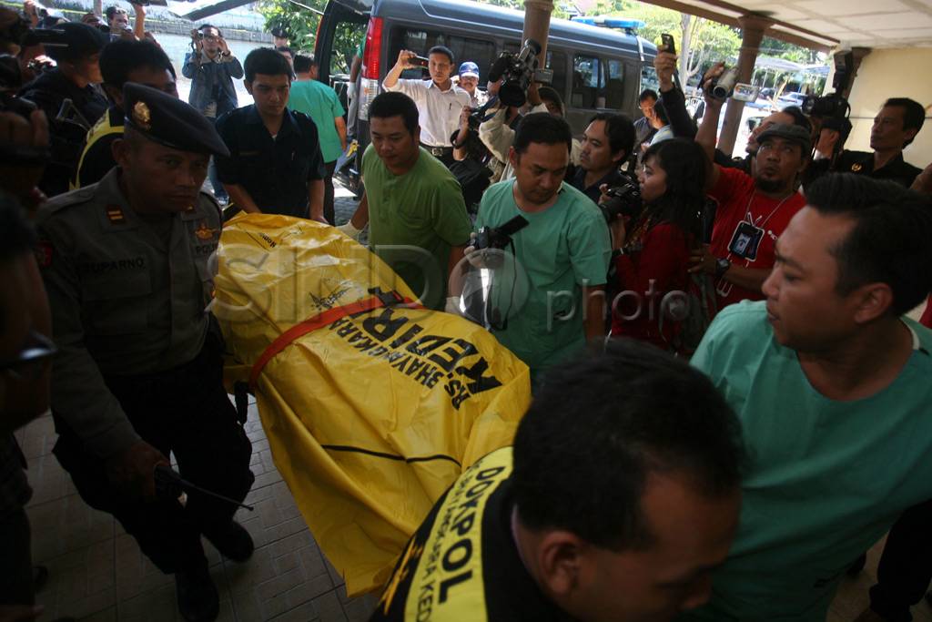 Jenazah terduga teroris...