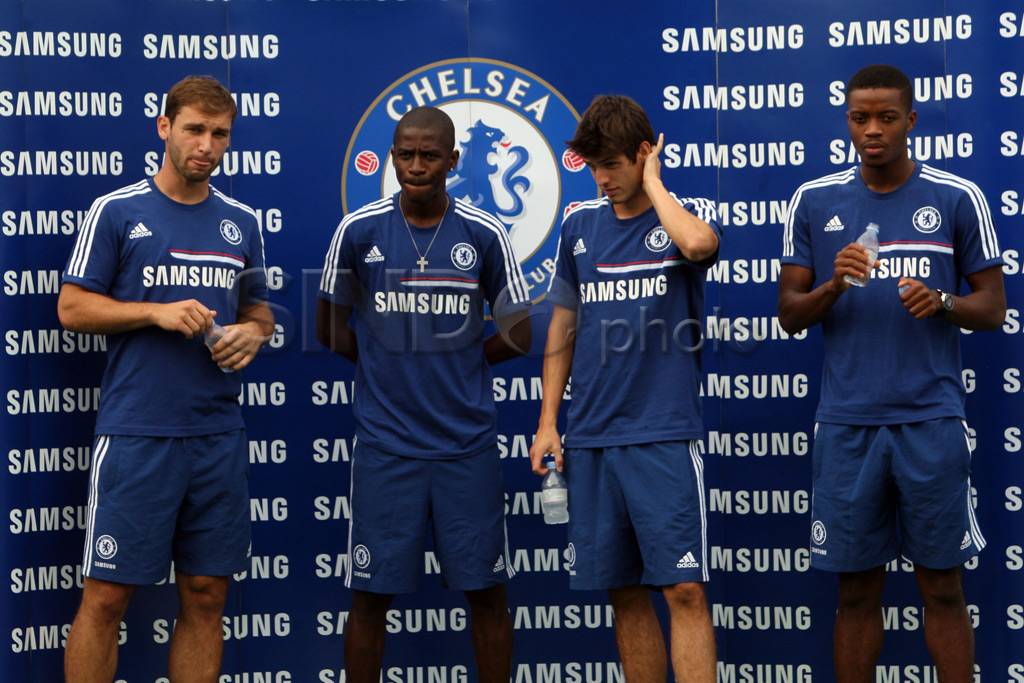 Empat pemain The Blues...