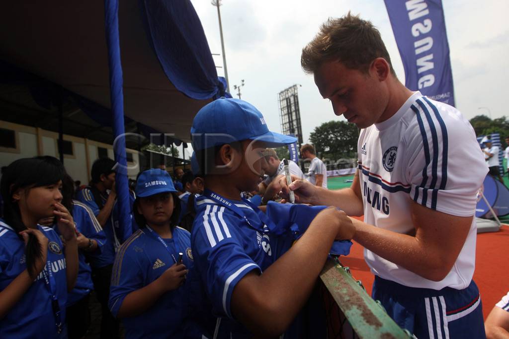 Empat pemain The Blues...