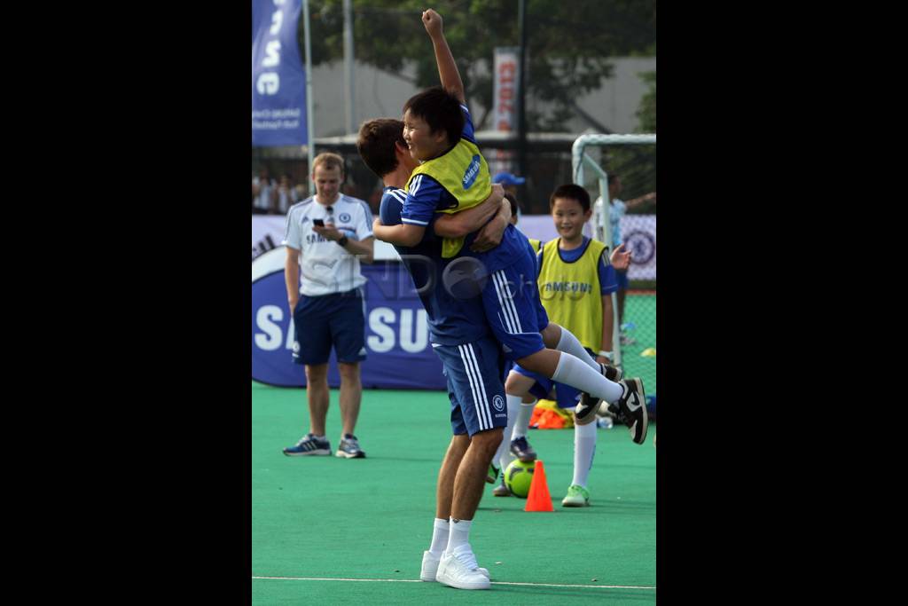Empat pemain The Blues...