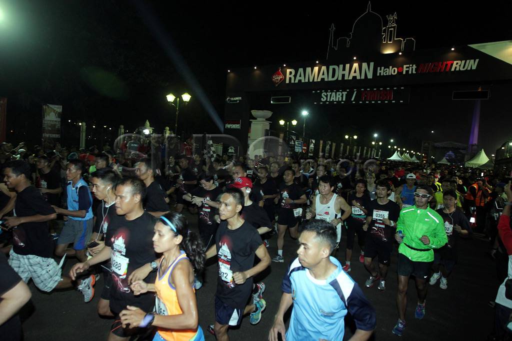 Lomba lari Ramadhan...