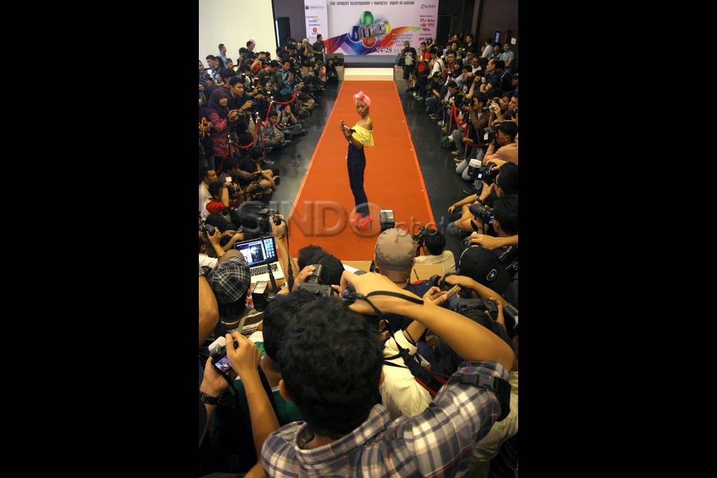 Foto model di ajang...