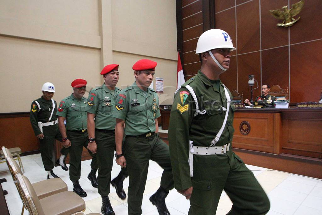 Sidang tuntutan eksekutor...