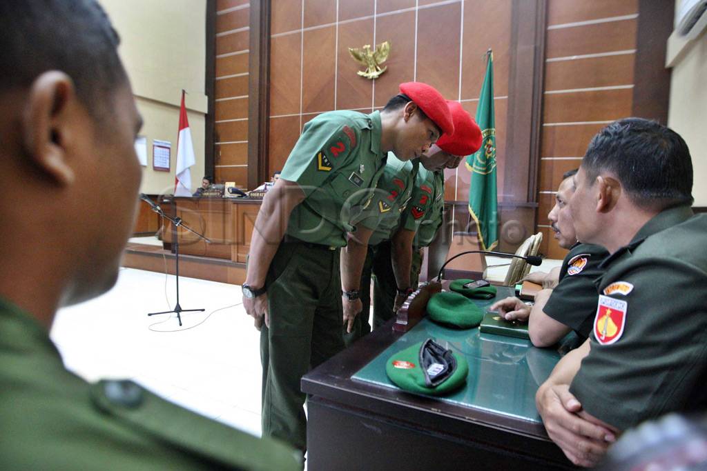 Sidang tuntutan eksekutor...
