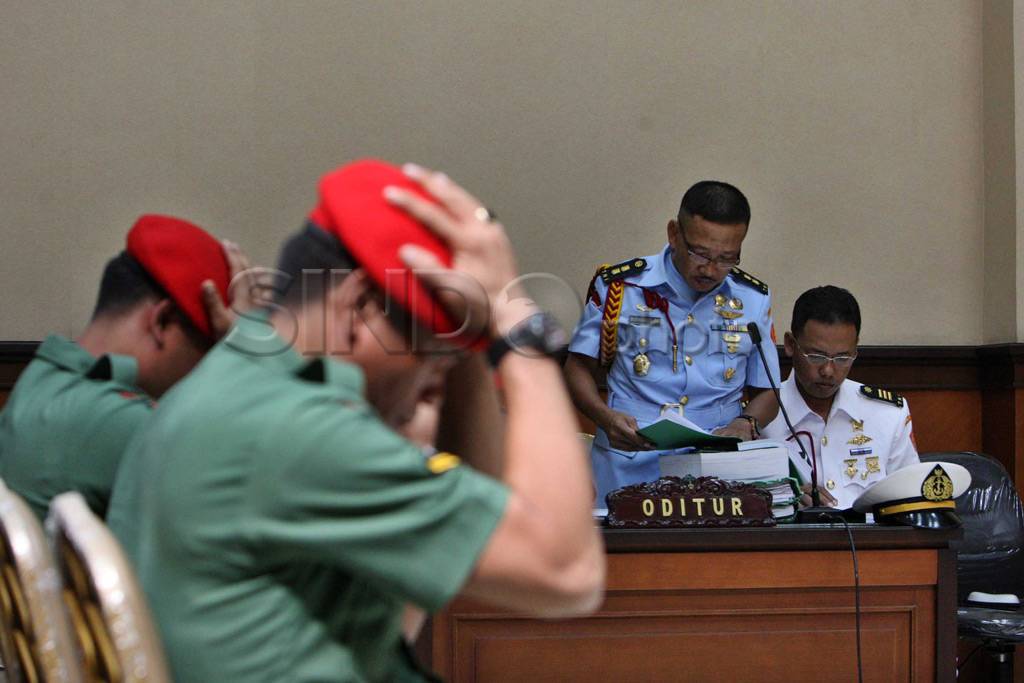 Sidang tuntutan eksekutor...