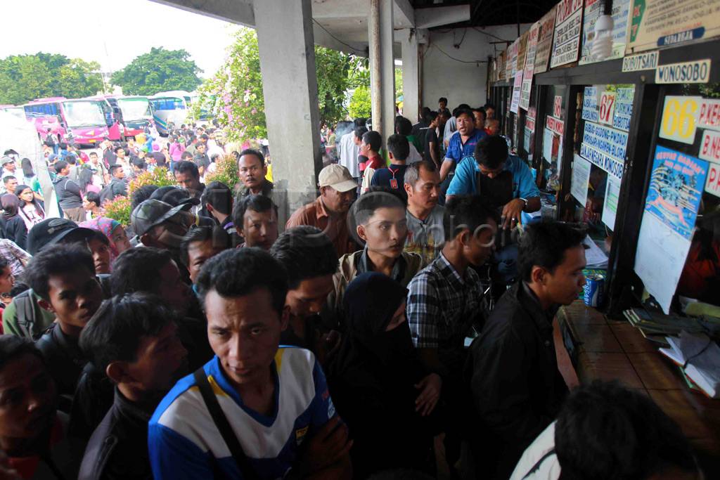 Pemudik mulai padati...