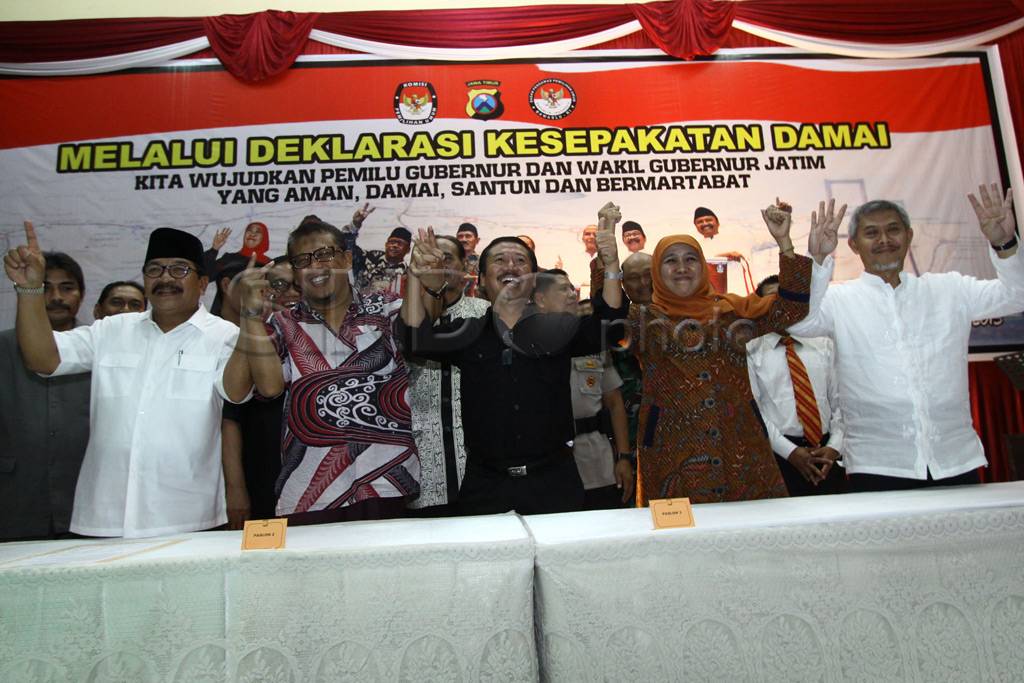 Empat cagub Jatim siap...