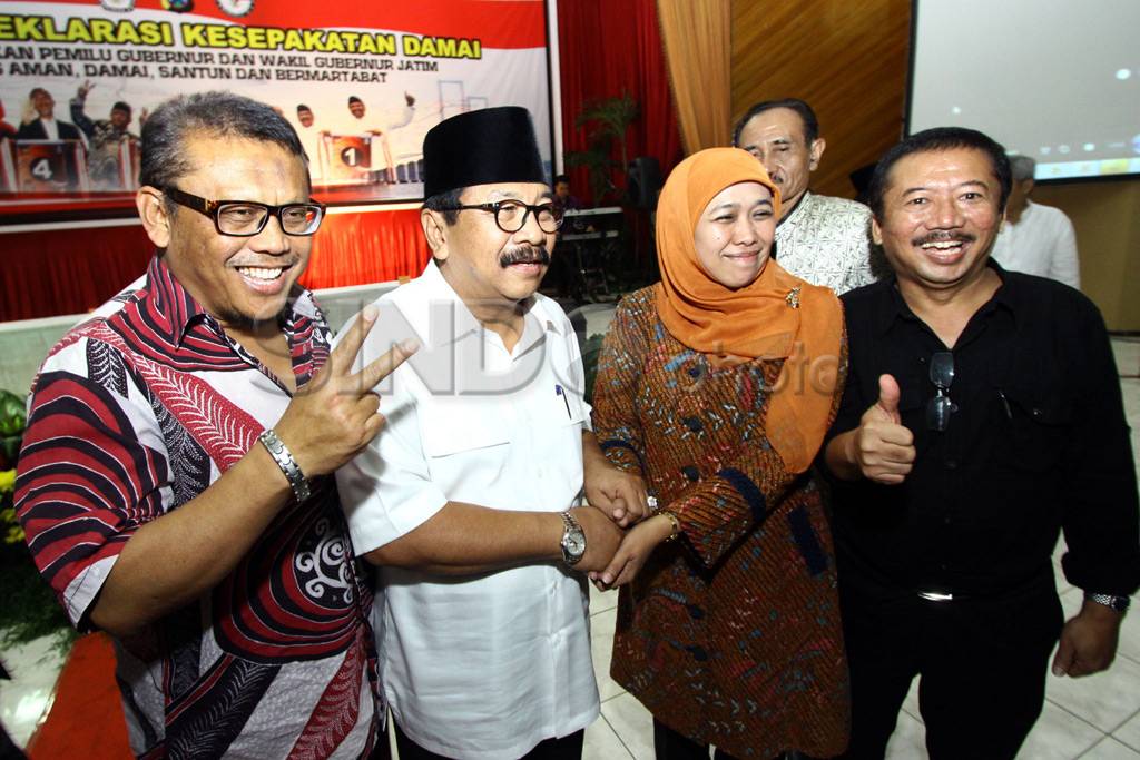 Empat cagub Jatim siap...