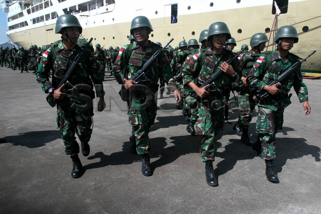 Pemberangkatan prajurit...