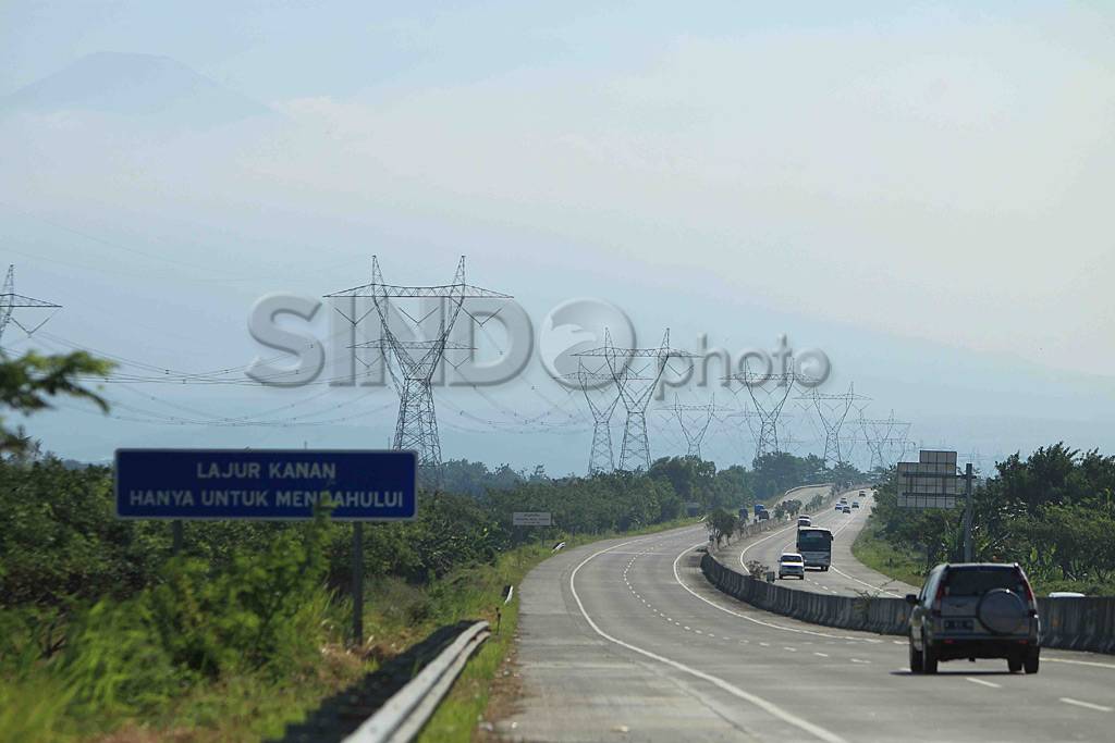 Arus balik di tol Pejagan...