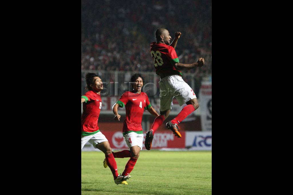 Andri Ibo cetak satu-satunya...