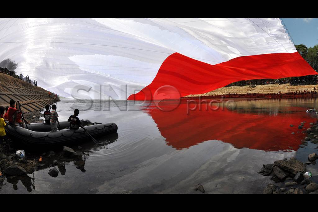 Bengawan Solo ditutupi...